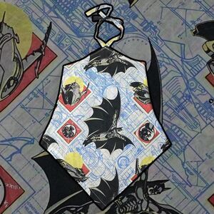 Handmade batman halter top